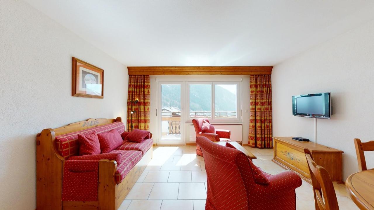 Gonenstein Residence In Leukerbad, Entire Apartment/Studio With Balcony Exterior photo