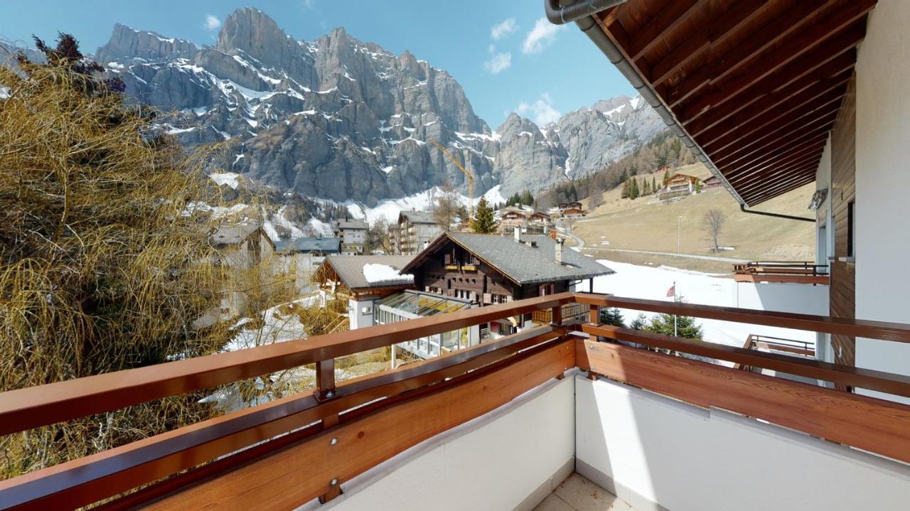 Gonenstein Residence In Leukerbad, Entire Apartment/Studio With Balcony Exterior photo